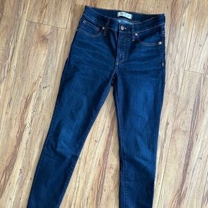 Madewell 25p Skinny Jeans Larkspur Wash TENCEL